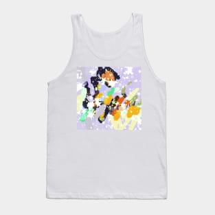 abstract colourful digital illustration Tank Top